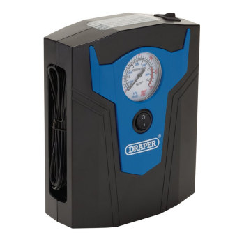 Draper ATI1 12V Analogue Tyre Inflator - Code: 13274 - Pack Qty 1