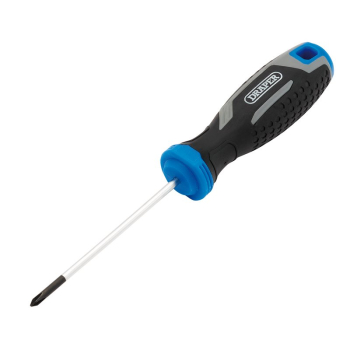 Draper 200/PH Phillips Soft Grip Screwdriver, PH0 x 75mm - Code: 13358 - Pack Qty 1