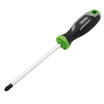 Draper 200/PZ Pozi Soft Grip Screwdriver, PZ3 x 150mm - Code: 13375 - Pack Qty 1