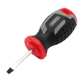 Draper 200/SL Slotted Soft Grip Screwdriver, SL4 x 38mm - Code: 13379 - Pack Qty 1