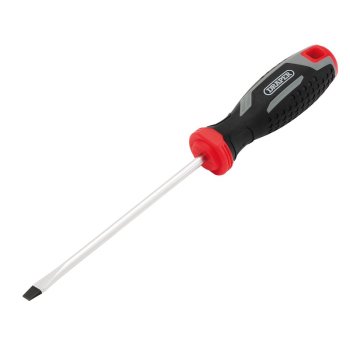 Draper 200/SL Slotted Soft Grip Screwdriver, SL5.5 x 125mm - Code: 13388 - Pack Qty 1