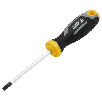Draper 200/TH Draper TX-STAR® Tamperproof Soft Grip Screwdriver, T30H x 100mm - Code: 13424 - Pack Qty 1