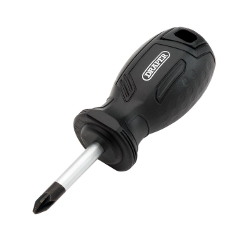 Draper 220/PZ Pozi Hard Grip Screwdriver, PZ2 x 38mm - Code: 13511 - Pack Qty 1