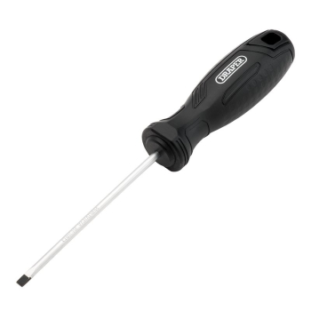 Draper 220/SL Slotted Parallel Hard Grip Screwdriver, 4.0 x 100mm - Code: 13535 - Pack Qty 1
