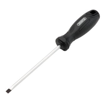 Draper 220/SL Slotted Parallel Hard Grip Screwdriver, 5.5 x 125mm - Code: 13541 - Pack Qty 1