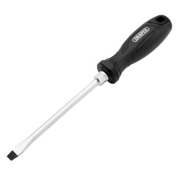 Draper 220/SL Slotted Hard Grip Screwdriver, 8.0 x 150mm - Code: 13552 - Pack Qty 1