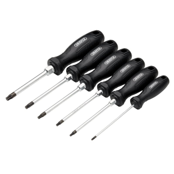 Draper 220/S3 Draper TX-STAR® Hard Grip Screwdriver Set (6 Piece) - Code: 13585 - Pack Qty 1
