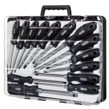 Draper 220/S6 Hard Grip Screwdriver Set with Draper TX-STAR® (14 Piece) - Code: 13588 - Pack Qty 1
