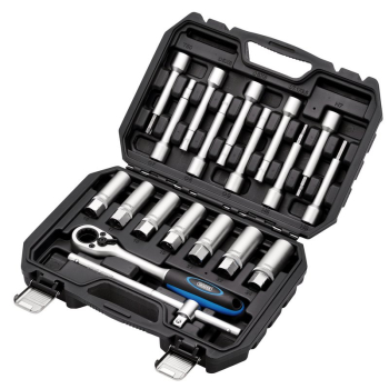 Draper ABANK-19PC Shock Absorber Strut Nut Kit, 1/2 inch  Sq. Dr. (19 Piece) - Code: 13604 - Pack Qty 1