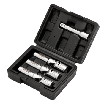 Draper GPSS-4PC Glow Plug Socket Set, 3/8 inch  Sq. Dr. (4 Piece) - Code: 13605 - Pack Qty 1