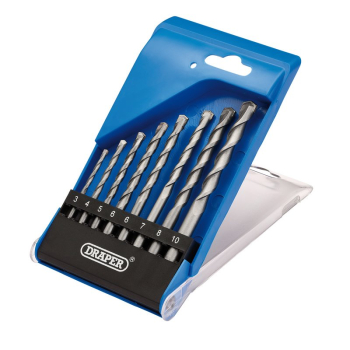 Draper DBMS2 TCT Masonry Drill Bit Set (7 Piece) - Code: 13619 - Pack Qty 1
