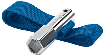 Draper 256 Oil Filter Strap Wrench, 1/2 inch  Sq. Dr. or 21mm, 120mm Capacity - Code: 13771 - Pack Qty 1