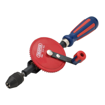 Draper 4900 Chuck Double Pinion Hand Drill, 8mm/5/16 inch  - Code: 13838 - Pack Qty 1