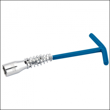 Draper 1402 Flexible Spark Plug Wrench, 14mm - Code: 13868 - Pack Qty 1
