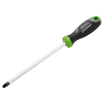 Draper 200/PZ Pozi Soft Grip Screwdriver, PZ4 x 200mm - Code: 13910 - Pack Qty 1