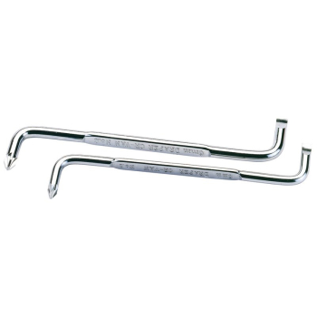 Draper 1241/2 Plain Slot and PZ Type Angled Screwdriver Set (2 Piece) - Code: 13948 - Pack Qty 1