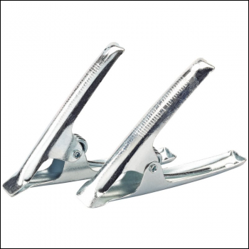 Draper 4818/2 Spring Clamp Set, 25mm Capacity (2 Piece) - Code: 13949 - Pack Qty 1