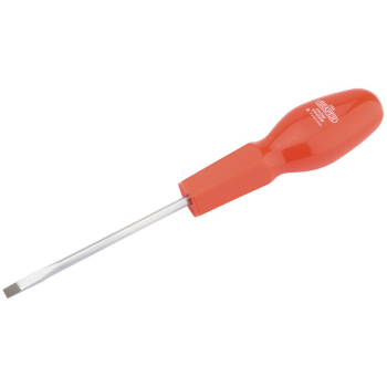 Draper 186 Plain Slot Cabinet Pattern Screwdriver, 3.2 x 63mm - Discontinued - Code: 14079 - Pack Qty 1