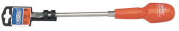 Draper 186 Plain Slot Cabinet Pattern Screwdriver, 8 x 150mm - Discontinued - Code: 14081 - Pack Qty 1