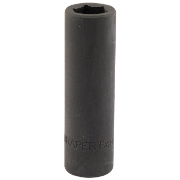Draper 410D-MM Draper HI-TORQ® Deep Impact Socket, 1/2 inch  Sq. Dr., 15mm - Code: 14101 - Pack Qty 1