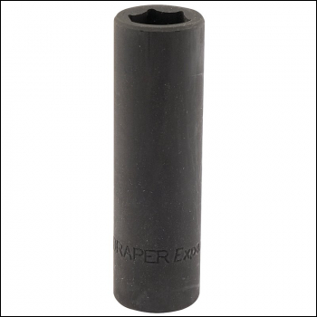 Draper 410D-MM Draper Expert HI-TORQ® Deep Impact Socket, 1/2 inch  Sq. Dr., 15mm - Code: 14101 - Pack Qty 1