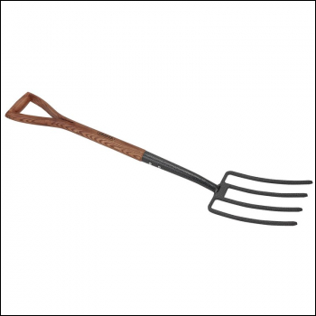 Draper A107EH/I Carbon Steel Garden Fork with Ash Handle - Code: 14301 - Pack Qty 1