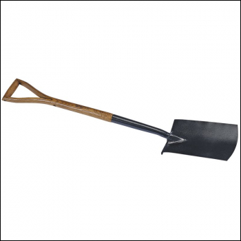 Draper A521EH/I Carbon Steel Garden Spade with Ash Handle - Code: 14302 - Pack Qty 1