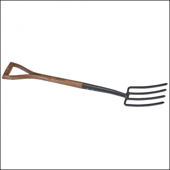 Draper A106EH/I Carbon Steel Border Fork with Ash Handle - Code: 14304 - Pack Qty 1