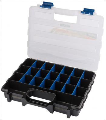 Draper QC12P Multi-Compartment Organiser, 12 inch  - Code: 14716 - Pack Qty 1