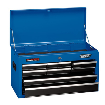 Draper TC8D Tool Chest, 8 Drawer, 26 inch , Blue - Code: 14898 - Pack Qty 1