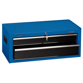 Draper TIC2D Intermediate Tool Chest, 2 Drawer, 26 inch , Blue - Code: 14958 - Pack Qty 1
