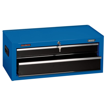 Draper TIC2D Intermediate Tool Chest, 2 Drawer, 26 inch , Blue - Code: 14958 - Pack Qty 1