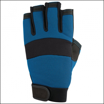 Draper FLWG Fingerless Gloves, Extra Large - Code: 14973 - Pack Qty 1