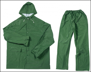 Draper 2PCRS Lightweight Rain Suit (2 Piece) - Code: 15043 - Pack Qty 1