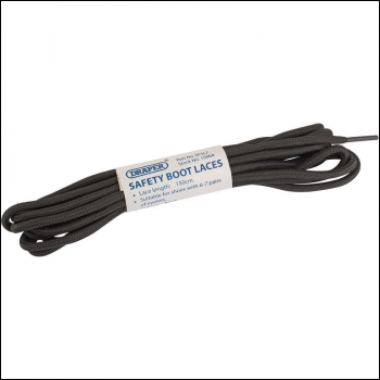 Draper SFSL2 Spare Laces for COMSB and CHSB Safety Boots - Discontinued - Code: 15064 - Pack Qty 1