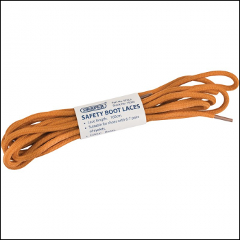 Draper SFSL3 Spare Laces for NUBSB Safety Boots - Code: 15065 - Pack Qty 1