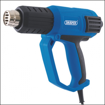 Draper HG2000D Heat Gun, 2000W - Code: 15225 - Pack Qty 1