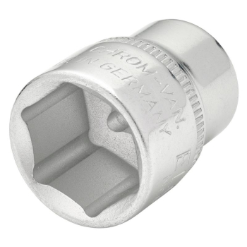 Draper 871-M 17 Elora Hexagon Socket, 3/8 inch  Sq. Dr., 17mm - Code: 15234 - Pack Qty 1