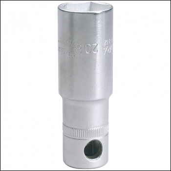 Draper 771LTZ-20,8 Elora Spark Plug Socket, 1/2 inch  Sq. Dr., 14mm - Code: 15332 - Pack Qty 1