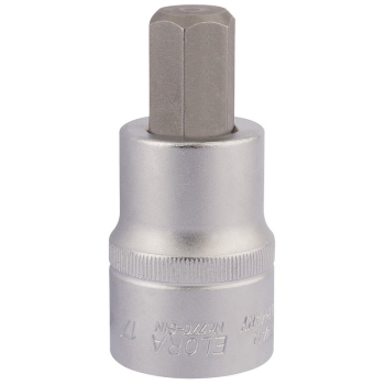 Draper 770-SIN 17 Elora Hexagon Screwdriver Socket, 3/4 inch  Sq. Dr., 17mm - Code: 15553 - Pack Qty 1
