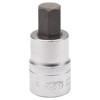 Draper 770-SIN 19 Elora Hexagon Screwdriver Socket, 3/4 inch  Sq. Dr., 19mm - Code: 15554 - Pack Qty 1