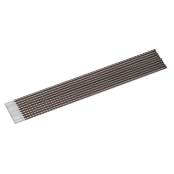 Draper W630/10/2.4 Zirconiated Tungsten Electrodes, 2.4 x 150mm (Pack of 10) - Code: 15933 - Pack Qty 1