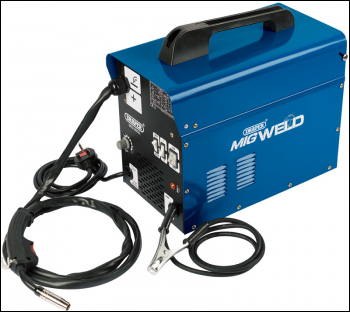 DRAPER 230V Gas/Gasless Turbo MIG Welder (100A) - Pack Qty 1 - Code: 16057