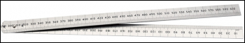 DRAPER Folding Steel Rule, 600mm/24 inch  - Pack Qty 1 - Code: 16142