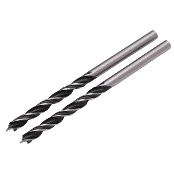 Draper DBBP Brad Point Drill Bit, 4.0mm x 75mm (Pack of 2) - Code: 16158 - Pack Qty 1