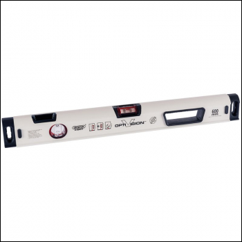 DRAPER Opti-Vision® Magnetic Box Section Ergo-Grip® Level, 600mm - Pack Qty 1 - Code: 16169