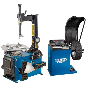 Draper TC100/WB200 Tyre Changer and Wheel Balancer Kit - Code: 16235 - Pack Qty 1