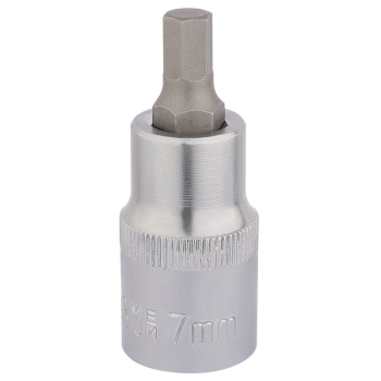 Draper H-HEX/B Draper Expert Hexagonal Socket Bits, 1/2 inch  Sq. Dr., 7mm - Code: 16300 - Pack Qty 1