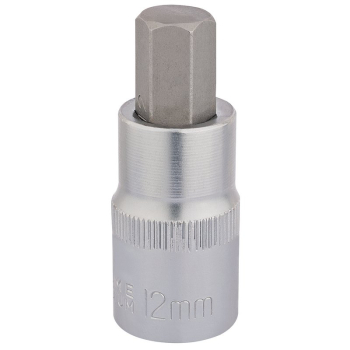 Draper H-HEX/B Draper Expert Hexagonal Socket Bits, 1/2 inch  Sq. Dr., 12mm - Code: 16304 - Pack Qty 1