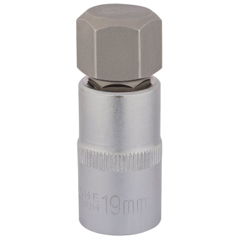 Draper H-HEX/B Hexagonal Socket Bits, 1/2 inch  Sq. Dr., 19mm - Code: 16305 - Pack Qty 1